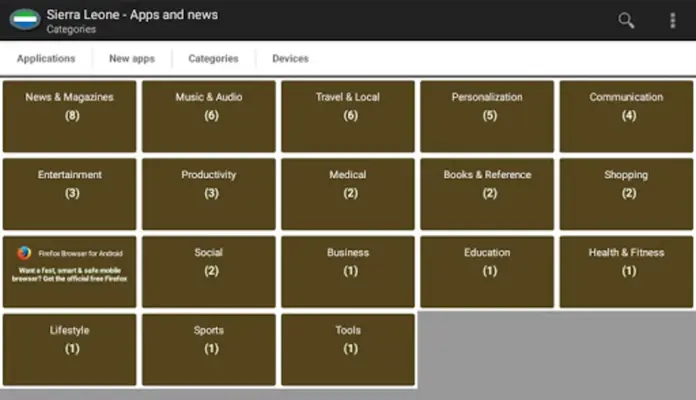 Sierra Leone apps android App screenshot 0
