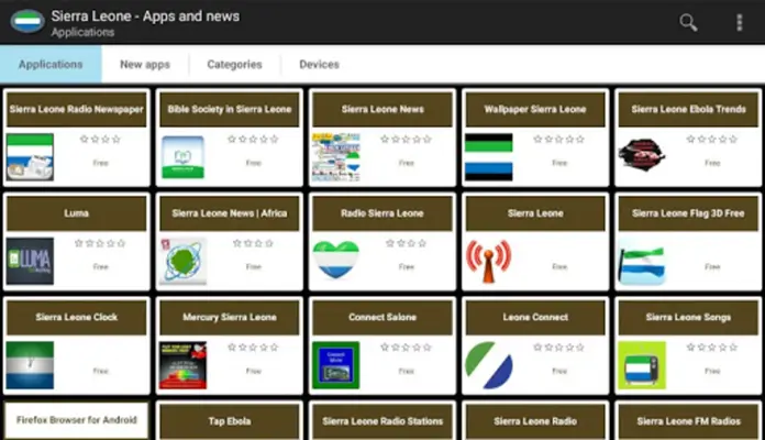 Sierra Leone apps android App screenshot 2